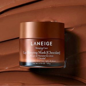 New NIB NWT LANEIGE Lip Sleeping Mask Chocolate Limited Edition sleeping care